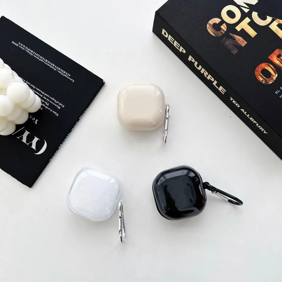 Puzdro na slúchadlá TPU priehľadné s chráneným krytom slúchadla pre slúchadlá pre prach od spoločnosti Samsung Galaxy Buds Live/2/Pro/2 Pro/Fe