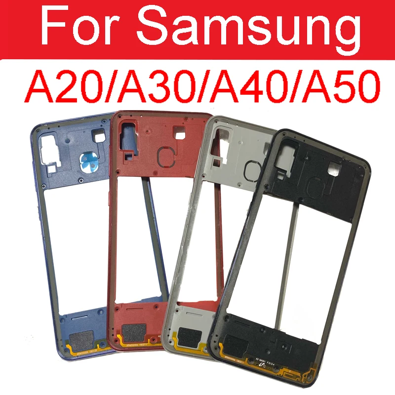 Puzdro na stredný rám pre Samsung Galaxy A20 A30 A30 A50 A50 Stredný ráme