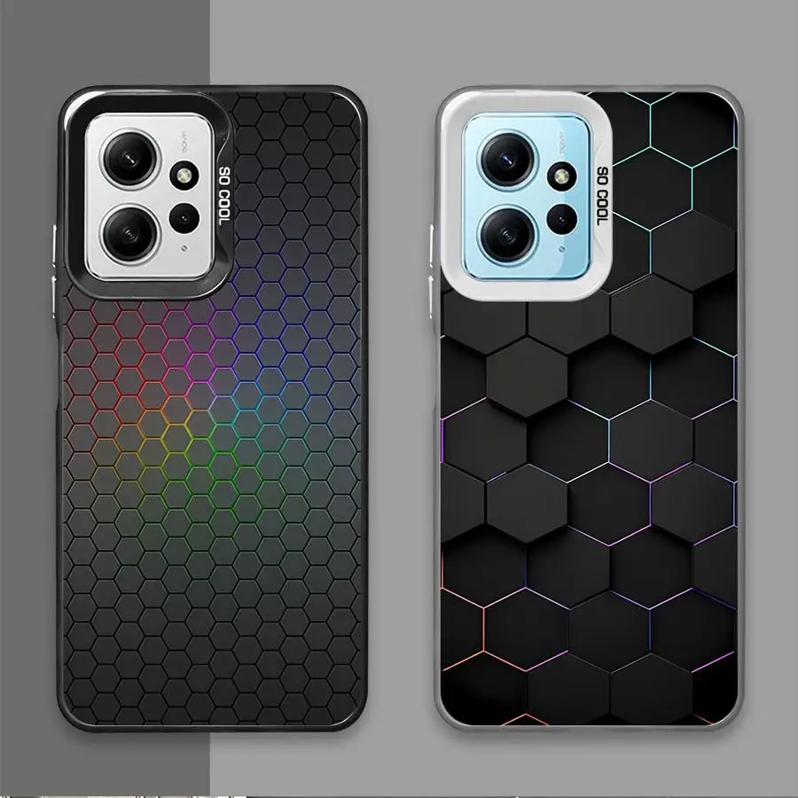 Puzdro na telefonovanie s uhlíkovými vláknami pre Xiaomi Redmi Note 13 Pro Plus 11 Pro 10 5G 11S 12 Pro 12S Soft