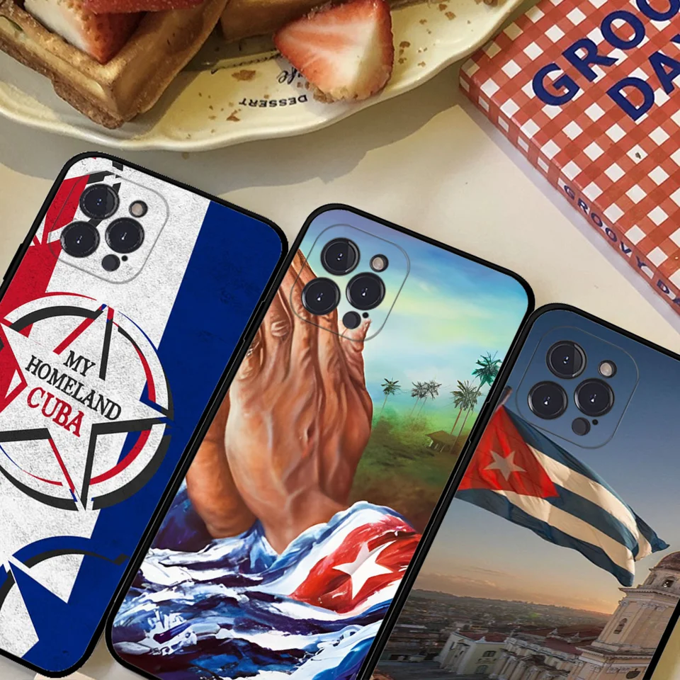 Puzdro na telefón Kuba pre iPhone 16 15 8 7 6 6s Plus x SE XR XS 14 11 12 13 Mini Pro Max Mobile Case