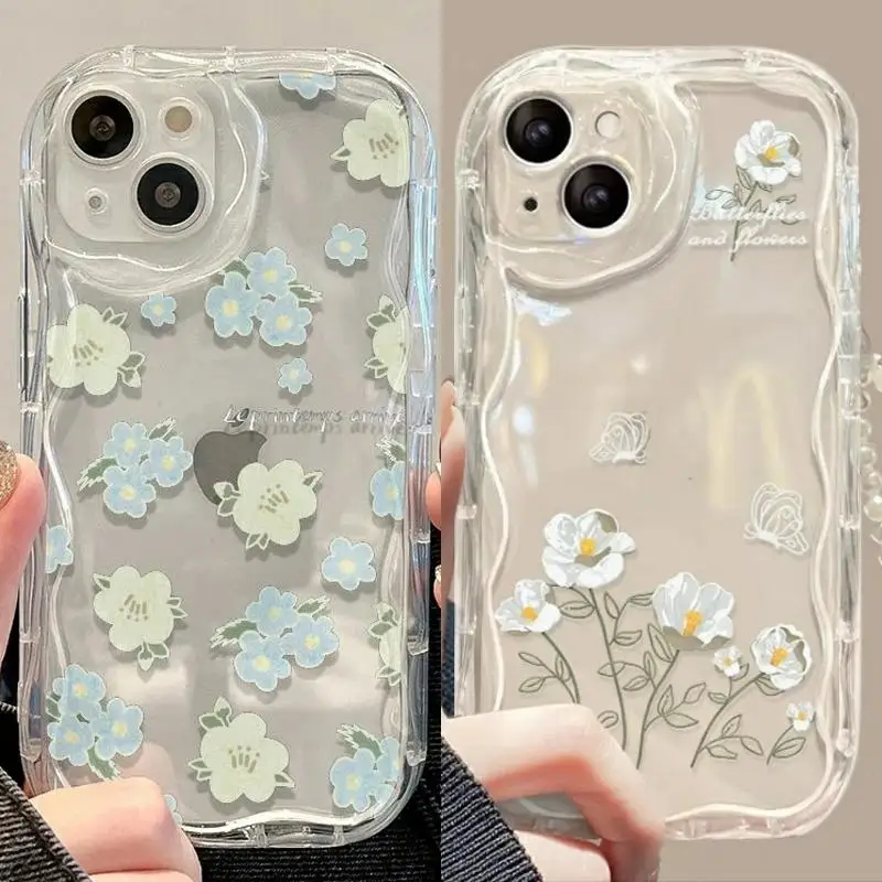 Puzdro na telefón pre Redmi Note 13 4G Puyse Cherry Flower pre Xiaomi Redmi Note 12 Pro 12S 11S 13C 12C 12C A2 A1 plus mäkký čistý obal