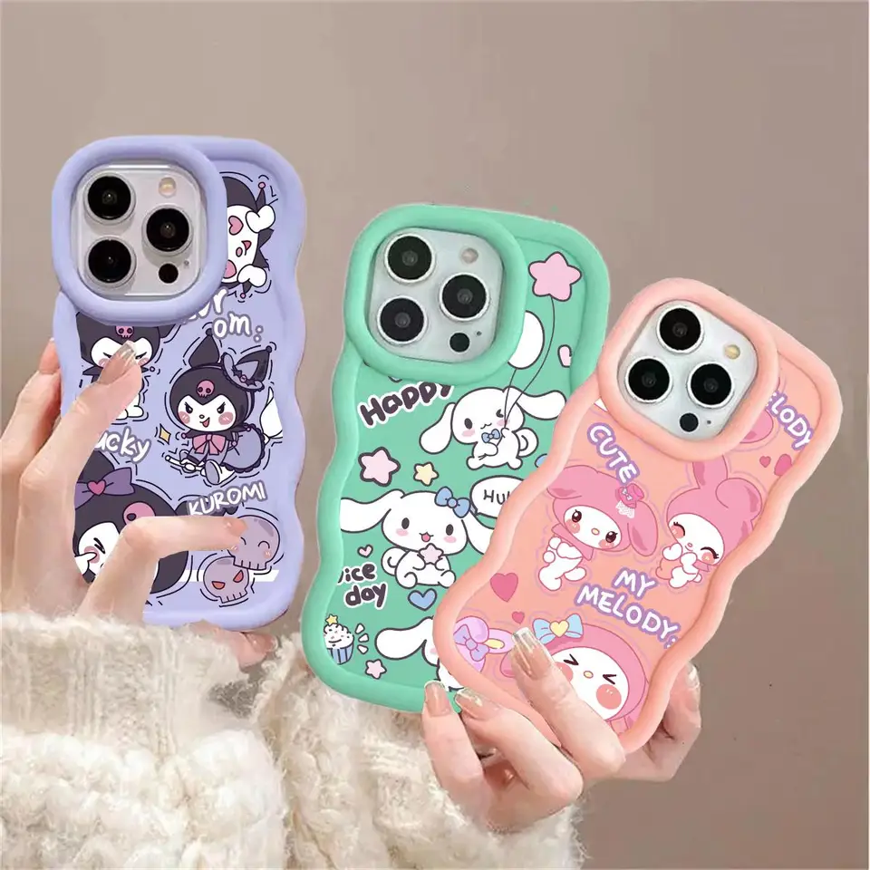 Puzdro na telefón pre Xiaomi mi 14 14t POCO x6 Pro x5 x3 NFC kryt Sanrio kuromi cinnamoroll moja melódia roztomilá