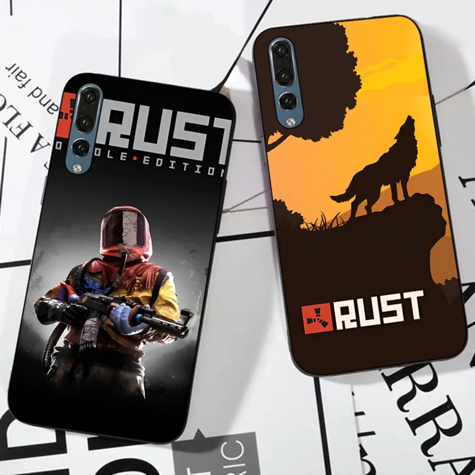 Puzdro na telefón Rust Game pre Huawei P 8 9 10 20 30 40 50 50 Pro Lite Psmart Honor 10 Lite 70 Mate 20Lite