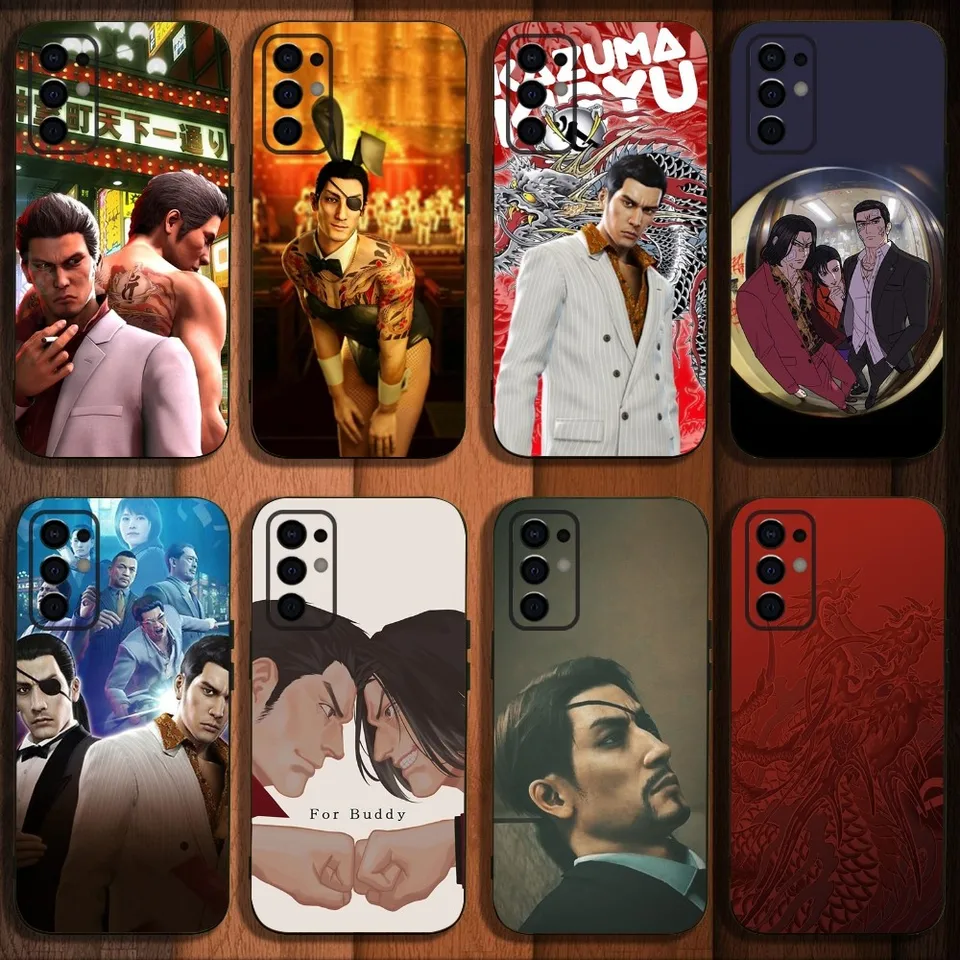 Puzdro na telefón Yakuza 0 pre Samsung S24, S21, S22, S23, S30, Ultra, S20, Plus, Fe, Lite, Note, 10,9,5 G čierna mäkká obálka