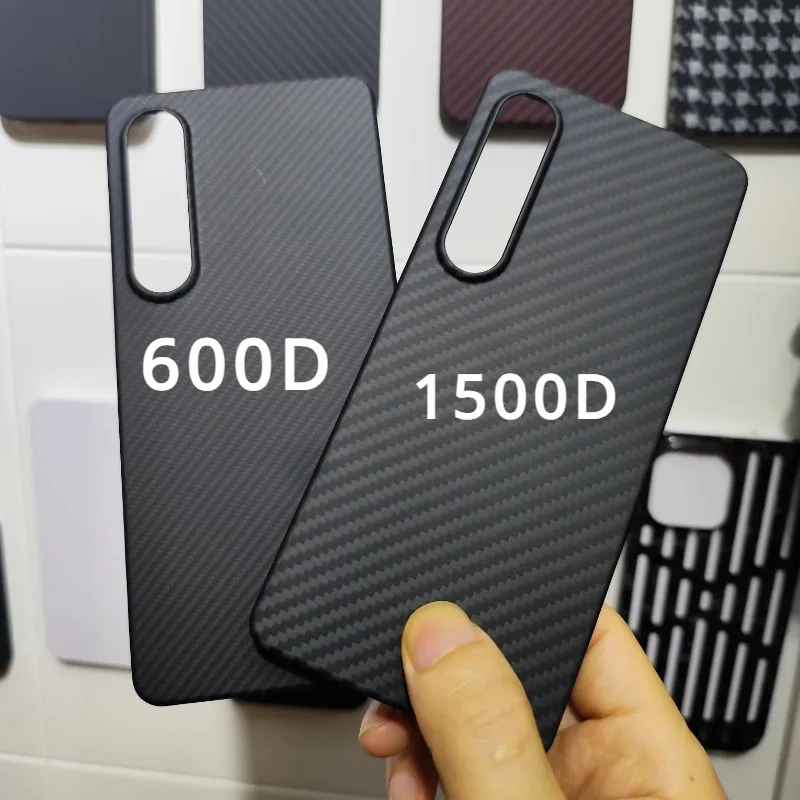 Puzdro na uhlíkové vlákno pre Sony Xperia 1 VI Pase telefónu Aramid Fiber ShockPofof Ochranný kryt pre Sony Xperia 1 VI Telefónne príslušenstvo