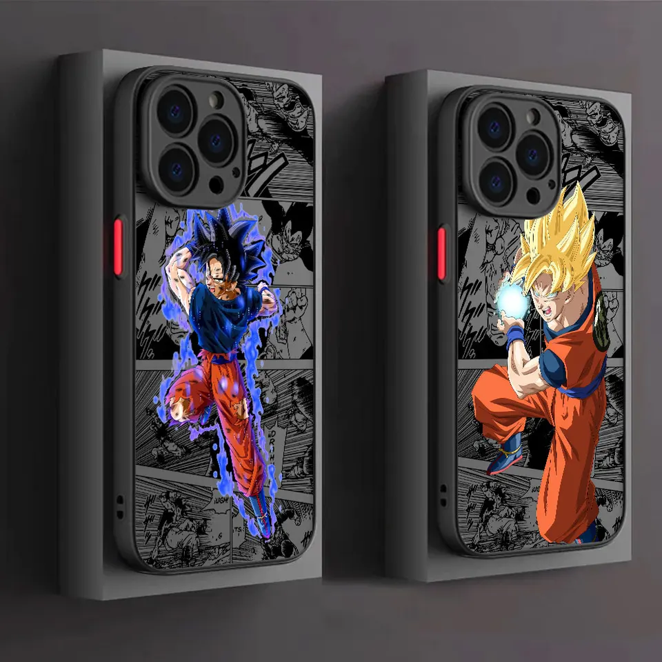 Puzdro o mäkkom kryte pre iPhone 14 Plus 15 Pro Max 13 Mini 11 Pro 12 xs xr 7 8 xs Max SE 12 Pro 13 Pro 12 Anime Dragons Goku goku