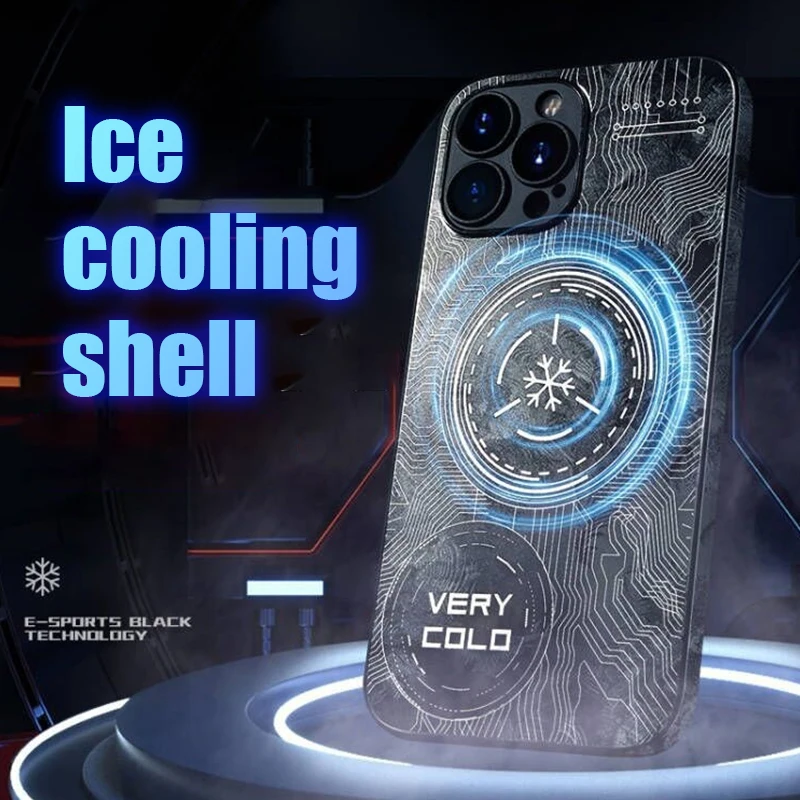 Puzdro pre 11 iPhone 11 Pro 11 Promax Mobile Cooling Case Game Game Cool Telefón chladič Magsafe Telefón chladič chladiča čelo pubg