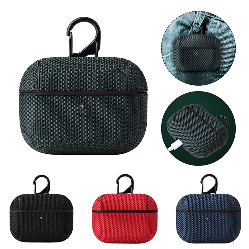 Puzdro pre AirPods Pro 1. 2. kryt USB C bezdrôtové puzdro pre slúchadlá textilné chránené puzdro pre AirPods 3 2 1 nabíjací box vrecko