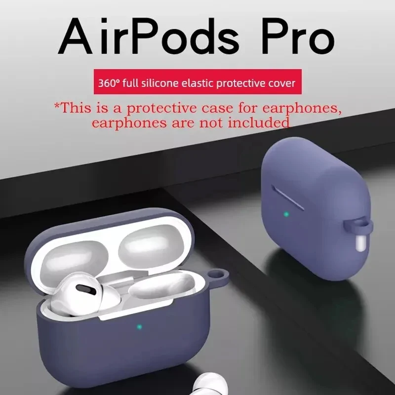 Puzdro pre Apple AirPods Pro 1. generácia puzdra slúchadlá bezdrôtových bluetoothov Silikone Apple AirPods Pro Case