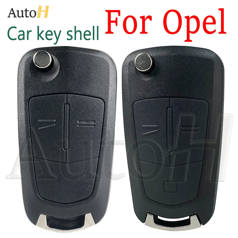 Puzdro pre kľúče od auta pre Opel Astra H Zafira Vectra C Vauxhall Corsa D Signum Meriva 2/3Buttons Nahradiť automatické puzdro pre diaľkové kľúče automatické