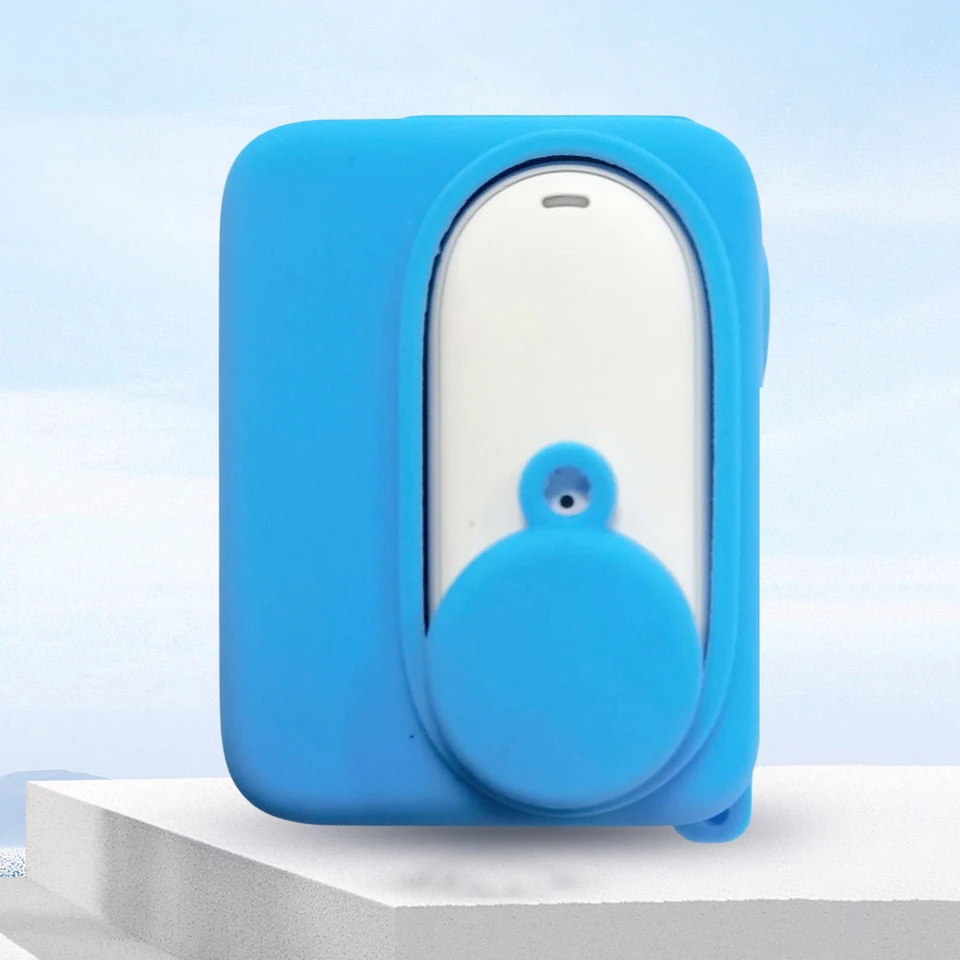 Puzdro pre mini palcovú kameru Anti-Scratch Silikón Ochranný kryt Ochrana Dustodurus odolný v oblasti ochrany tela pre mini kameru Insta360 go3