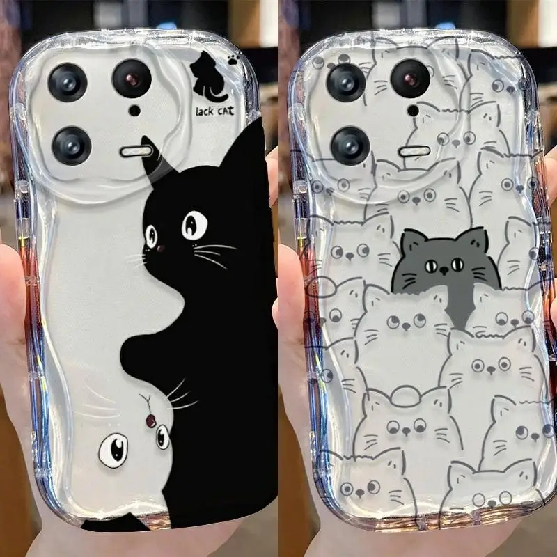 Puzdro pre telefón pre Huawei Honor 90 Lite 20 50 SE Nova 5T 11 7 9 10 P30 P40 Mate 30 40 Pro Soft Dragon Cat Full Protection Zadný kryt