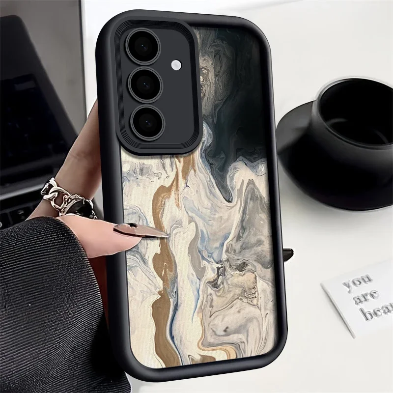 Puzdro pre telefón retro štýlu pre Samsung S24ultra 5G A14 15 S21 22 23 A 25 35 52 53 54 55 S24 Plus jednoduchosť módy Y2K PASELE