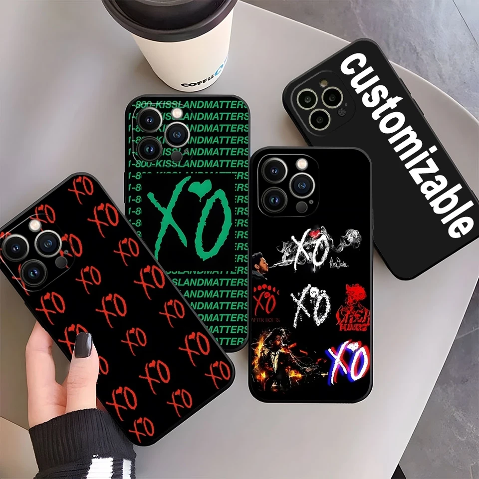 Puzdro pre telefón Weeknd XO Singer Apple pre iPhone 15 Pro Max 14 Pro 16 Plus 13 Mini 11 12 xr x xs 7 8 plus zadný kryt