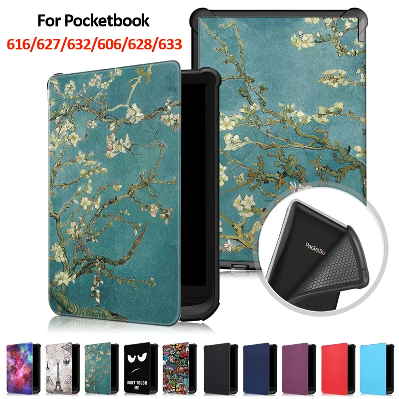 Puzdro pre vreckovú knihu 616 627 632 606 628 633 Sleep Sleep Cover pre vreckové dotyk Lux 4 5 /Basic Lux 2 /Touch HD 3 Cover Coque Coque