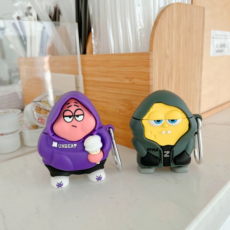 Puzdrá slúchadiel pre prípad Lenovo LP40 Pro Case for Lenovo LP40 Cute 3D karikatúra silikónové slúchadlá pre slúchadlá Ochranné puzdro Príslušenstvo