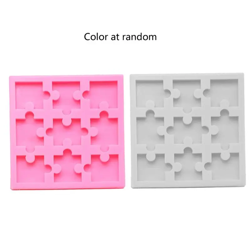 Puzzle kus živicovej formy silikónové puzzle pastelky výrobca silikónovej formy umelecké remeslá 54dc