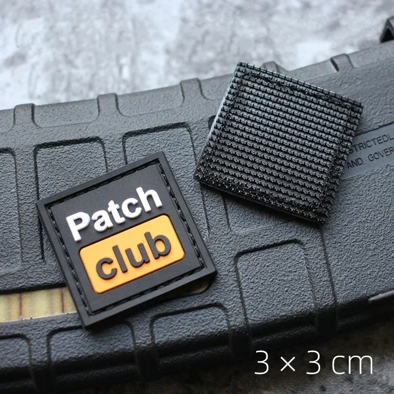 PVC Rubber Patch Club Morale Badge na batohovom háčiku a slučke 511STEREO EMBLEM Funkčné záplaty na oblečenie pre oblečenie