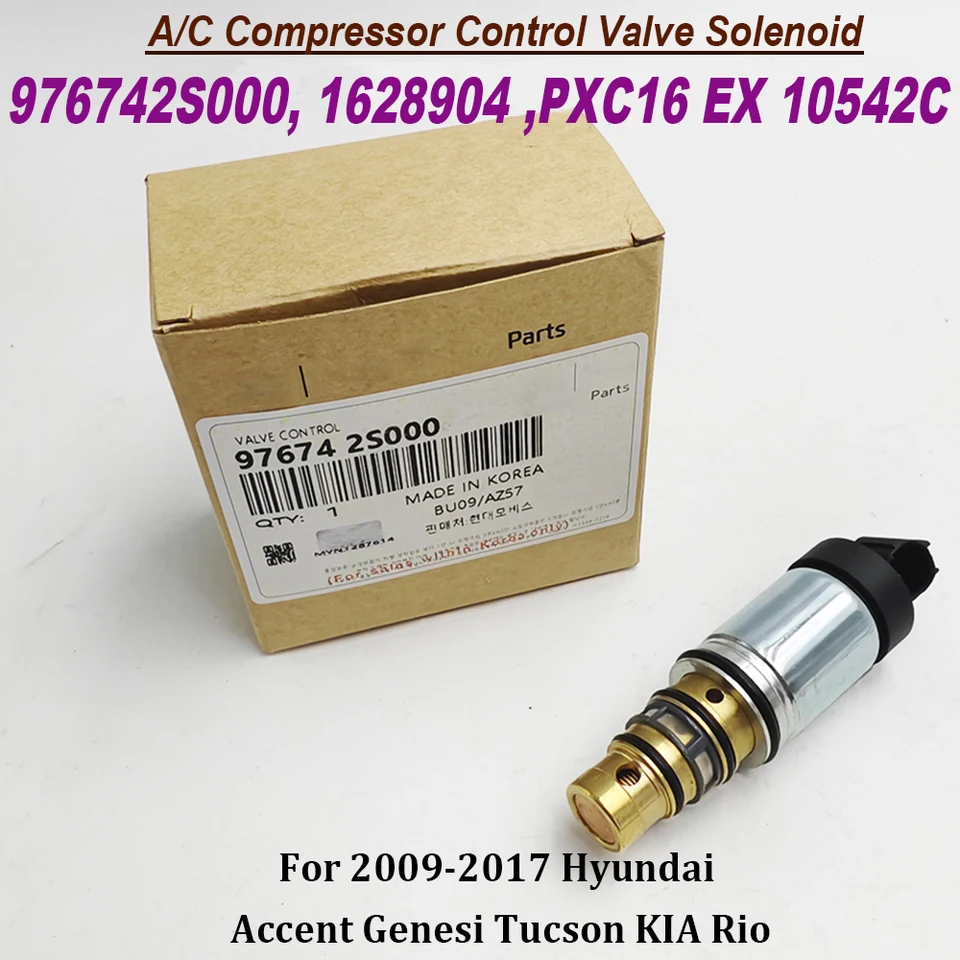 PXE14 PXE16 97674 2S000 97674-2S000 976742S000 A/C Solenoid COMPRESOR COMPRESORA V roku 2009-2017 Opel Hyundai Kia K2 Rio