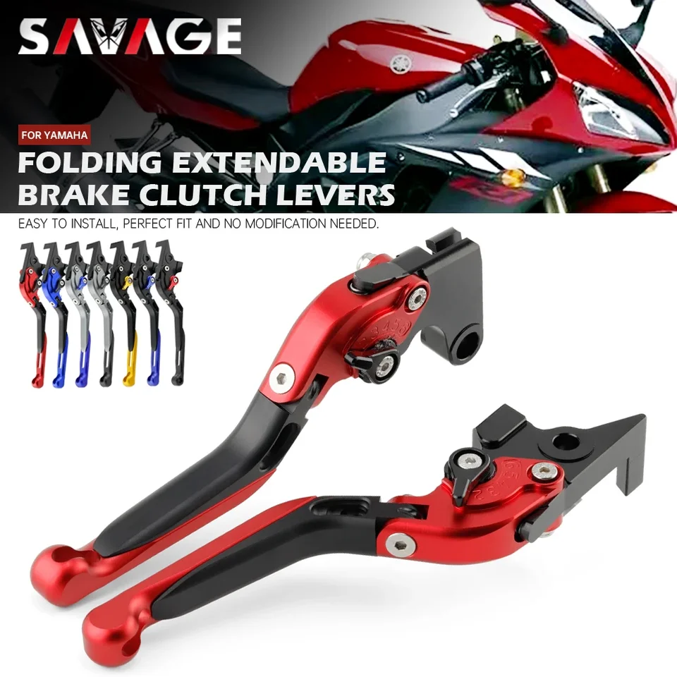 Páky brzdovej spojky pre Yamaha YZF R6 R1 FZS 1000 Fazer Motorcycle Skladacie sklopovanie