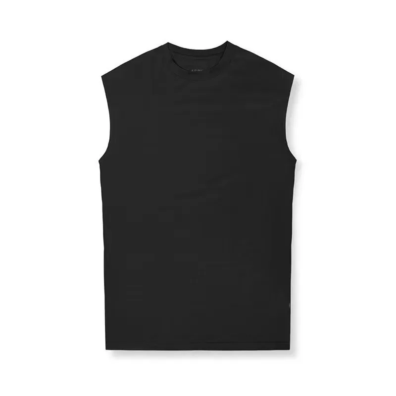 Pánska letná neformálna nádrž Top Man Fitness Fitness Rýchle suché bežecké košele bez rukávov Šport Sport Undershirt