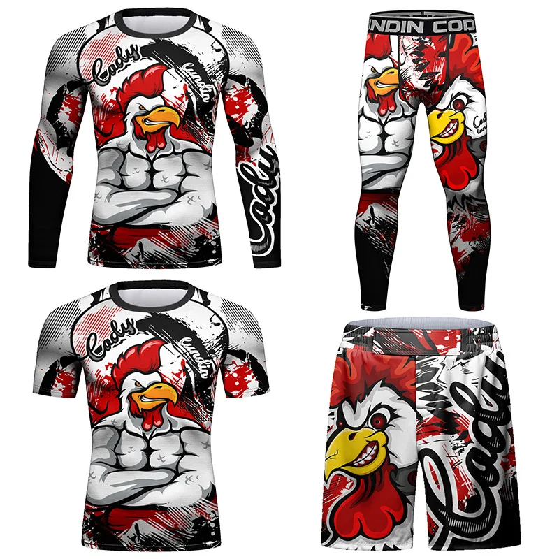 Pánske bežecké rašguardové boxery Sportswear Compression Compression Sport Fitness Workout Gym Plošte