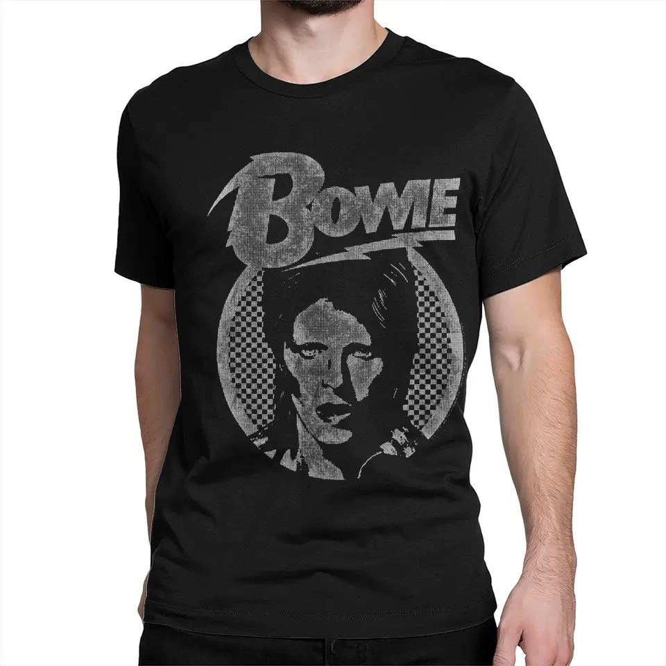 Pánske dámske Davids Star Bowied Singer Tirla