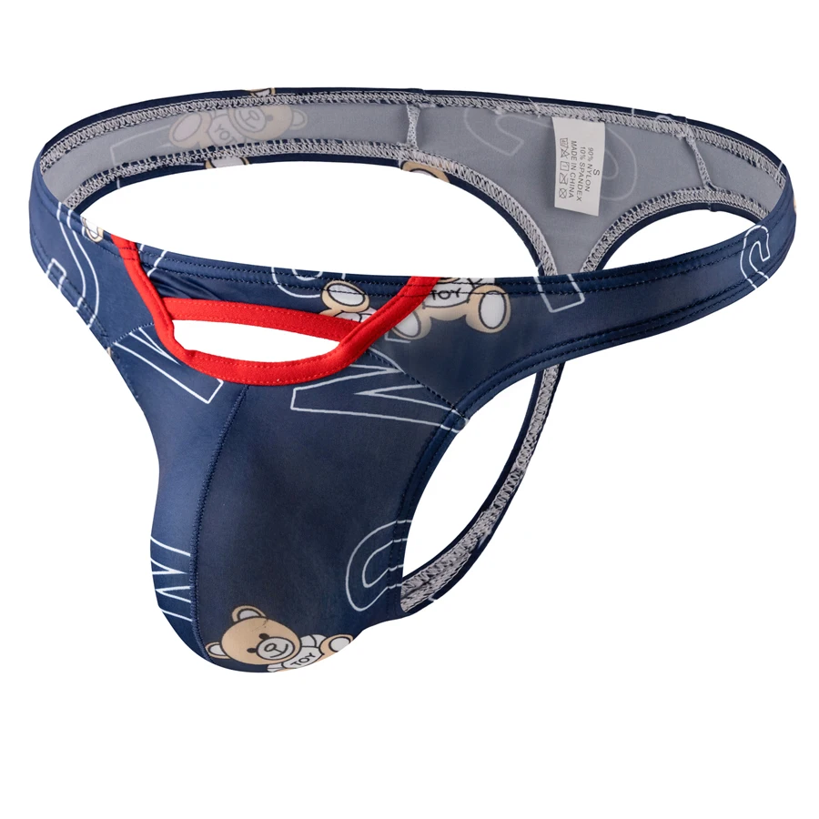 Pánske tangá sexy spodné prádlo jockstraps g strunové muži spodné prádlo Underpant Man Gay Underwear Men nohavičky Thong T-Back K27