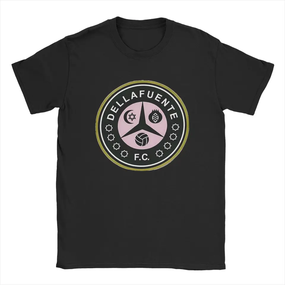 Pánske tričko Dellafuente FC EMBLEM VINTAGE COTNÁ TEE TEE KRÁTKY KARTOMNÉ KARTOBY FOOTHO CLUB