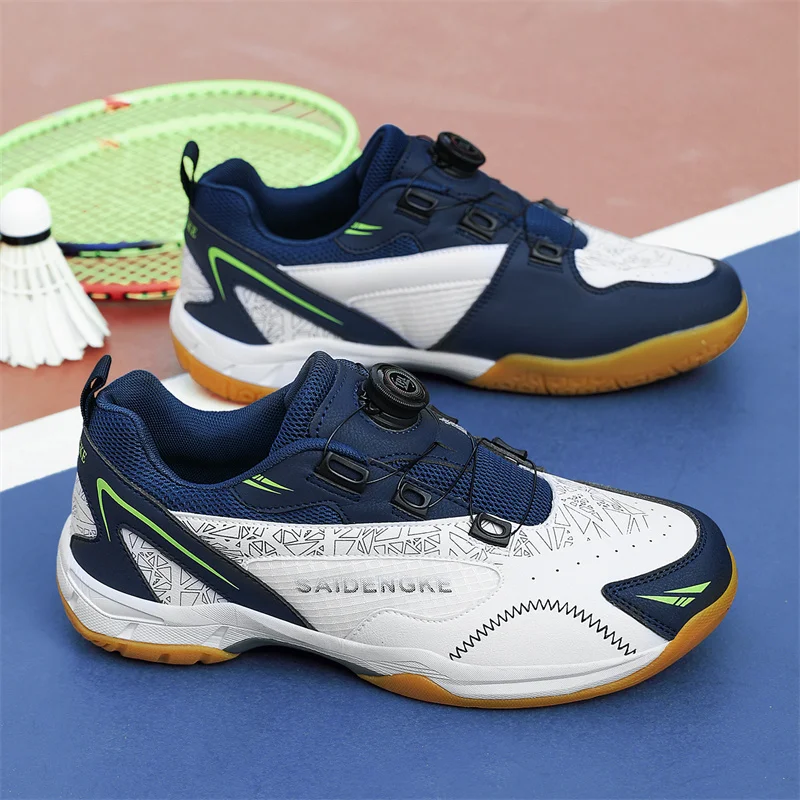 Pár badminton športové topánky Dobré kvalitné ženy tenisové tenisky Anti-šmykľavú telocvičňu Men volejbalová stolová tenisová tréneri B18