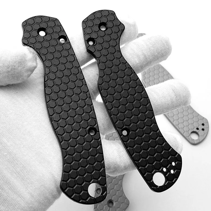 Pár para 2 voštinové šupiny pre spyder polovojenský 2 C81 Shank Shell DIY Hliník rukoväť skladacieho náradia