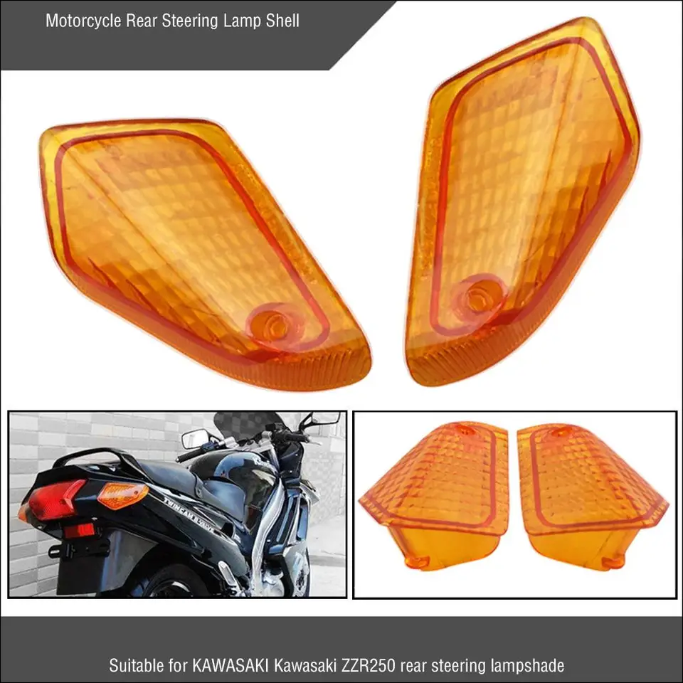 Pár pre Kawasaki ZZR250 Zadný indikátor blinker ZZR ZX 250 vľavo