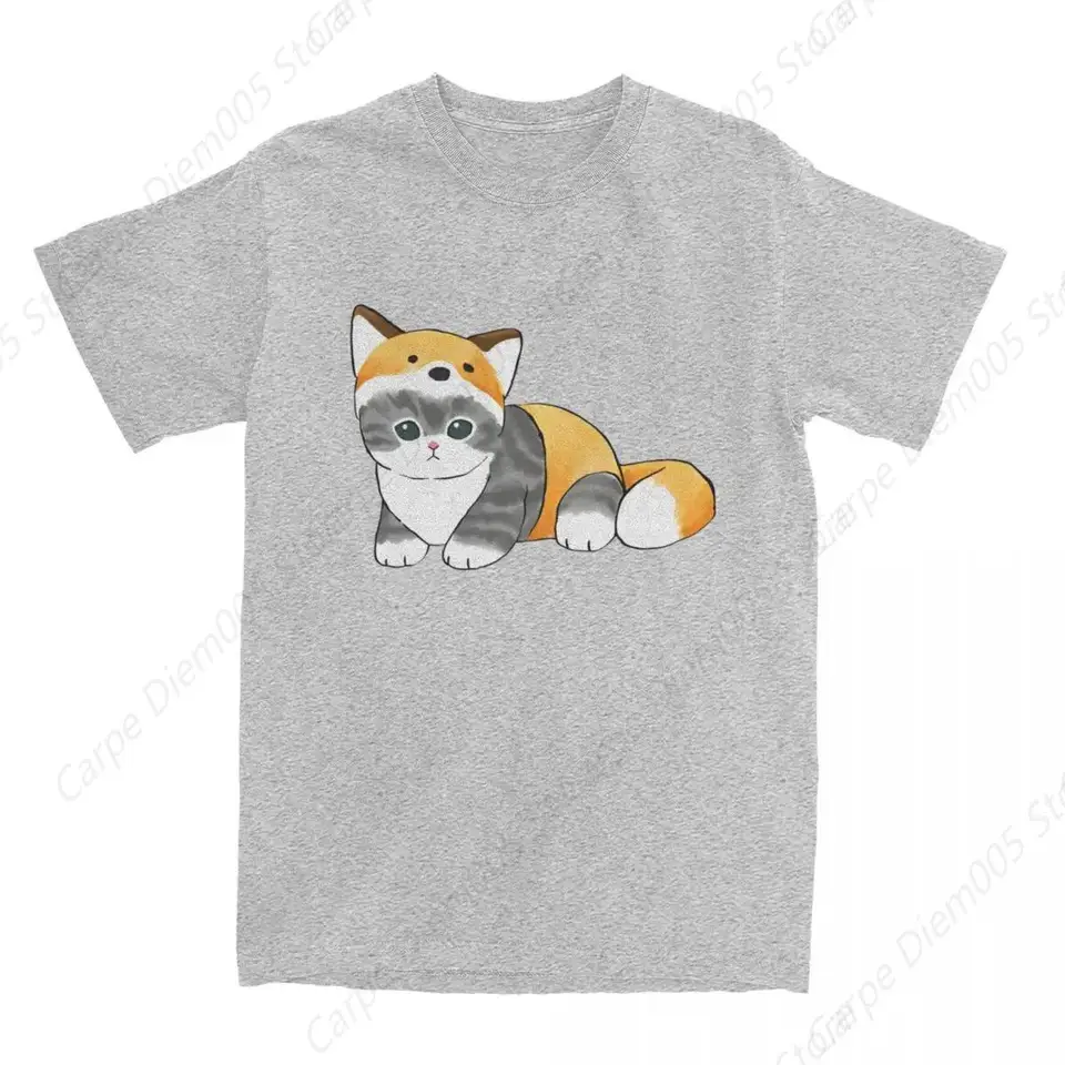 Pár tričko Mofu Sand T tričká Harajuku Fox Beach Trikes Y2K Príležitostné bavlnené topy plus veľkosti S-6XL
