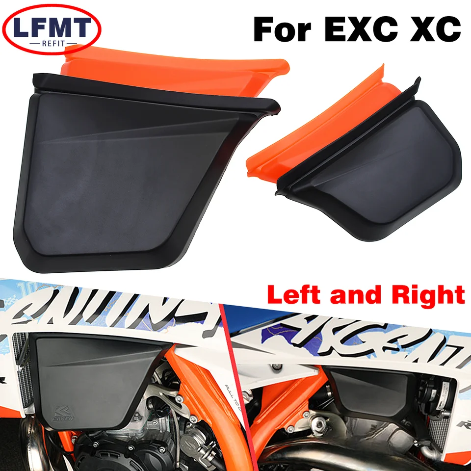 Pár vľavo chránič krytu krytu palivovej nádrže pre KTM XC125 250 300 EXP150 EXP250 EXP300 Exp-dni HARDURO CKD 2023-2024