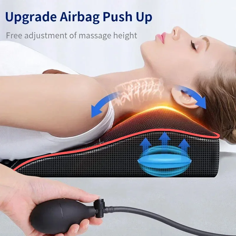 Pás shiatsu masáž automobil zadný vankúš Massager sval svalové relax k ohrievaciemu masáži krku prenosné telo bolesti masáže Masáž