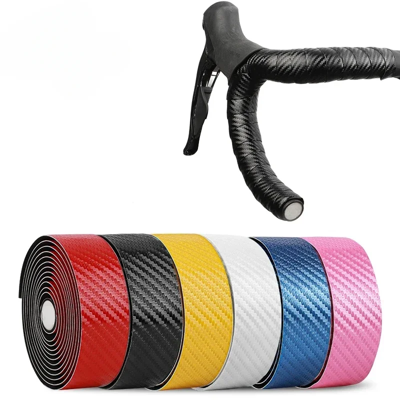 Páska na riadidlách na bicykli Eva Pu Road Runda Runchar Tape Anti-Strp Shock Absorption Cycling Wrap Wrap End Cond Supsery Road Bike Bike