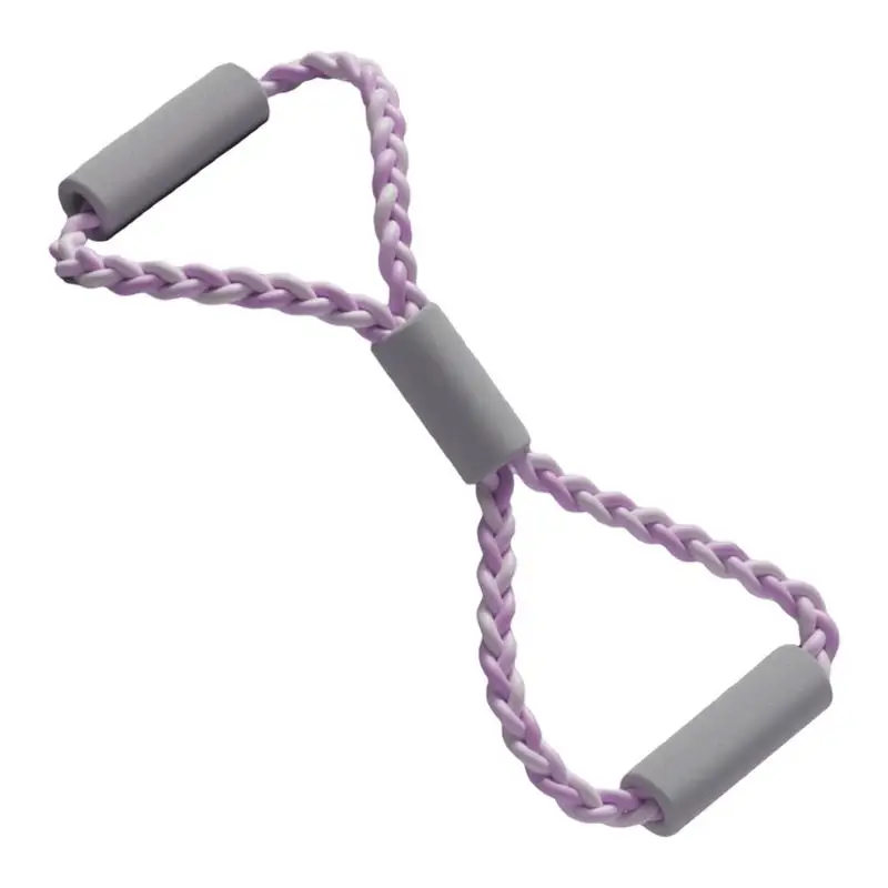 Pásy na ruky pre cvičenie Tension Rany Arm Cvičenie pásma Elastické cvičebné pásy s čalúnenými rukoväťami