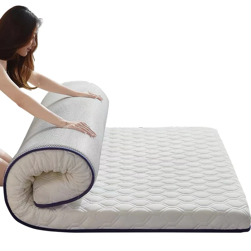 Päťvrstvové matrace zloženia materiálu 5/8 cm Domáca jediná dvojitá špongia latex latexové stereoskopické matrace Tatami Mat