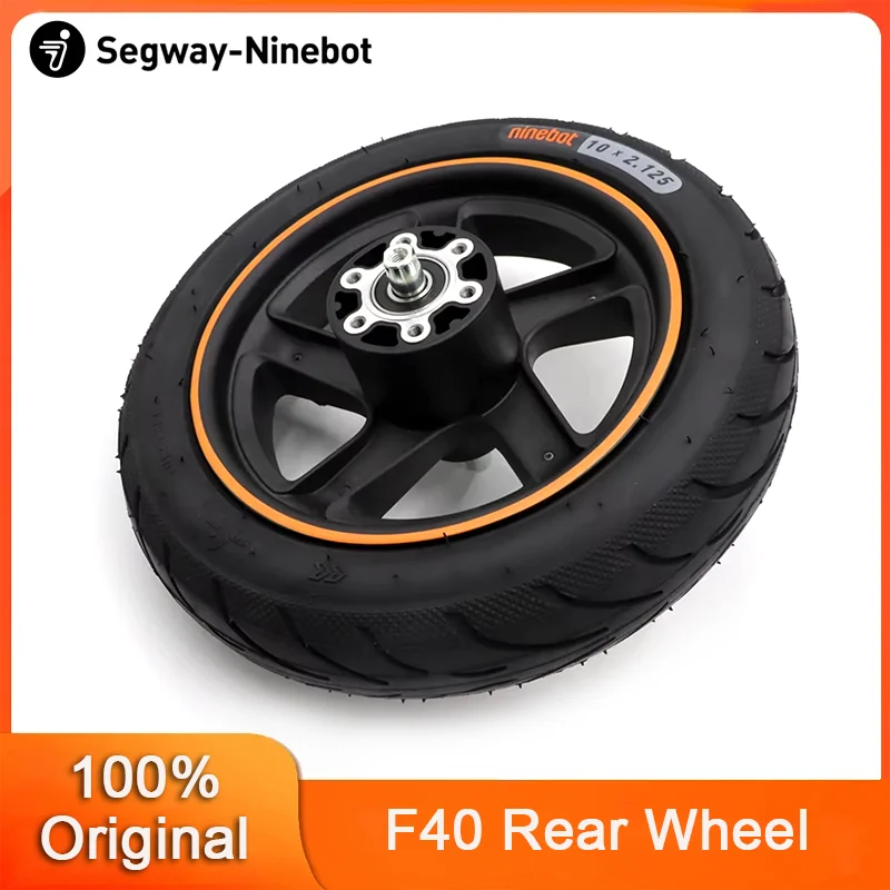 Pôvodná 10*2.125 Zostava zadného kolesa pre deväťbot od Segway F40 F40D F40E F30 F20