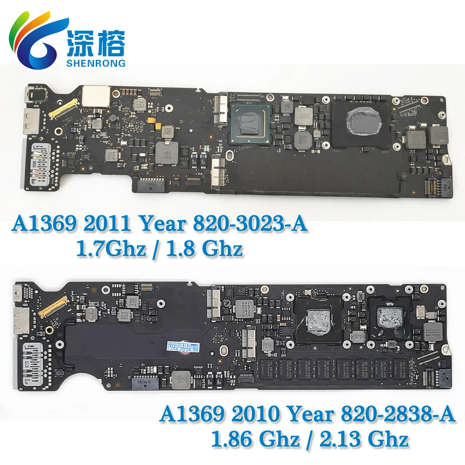 Pôvodná A1369 Základná doska 820-2838-A 820-3023-A/B pre MacBook Air 13 