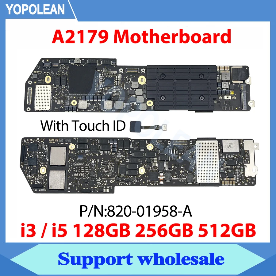 Pôvodná A2179 Základná doska pre MacBook Air Sietnicu 13 
