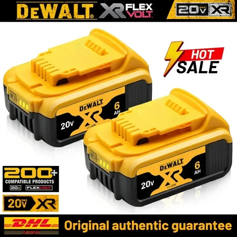Pôvodná batéria Dewalt 20V li-ion, zabezpečenie kvality, DCB202 DCB203 DCB205 DCB609 DCB209 DCB612 Výmena nástrojov, batéria,