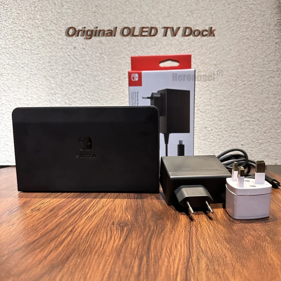 Pôvodná nová televízna nabíjacia stánok pre Nintend Switch Oled Console Charger Station