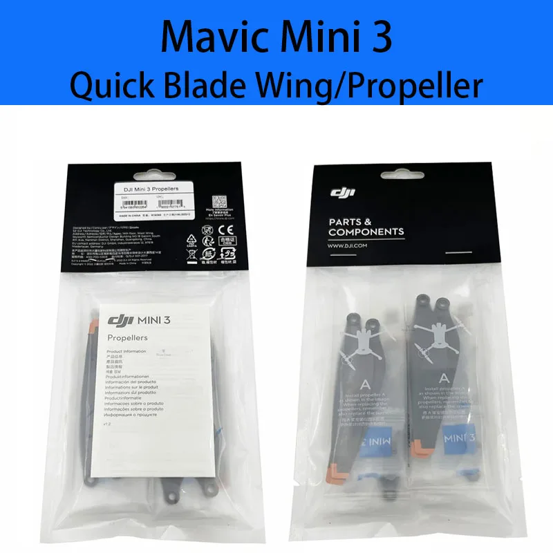 Pôvodná nová vrtuľa dronov pre DJi Mini 3 Quick Blade Wing so skrutkami Výmena opravy UAV náhradné diely príslušenstvo