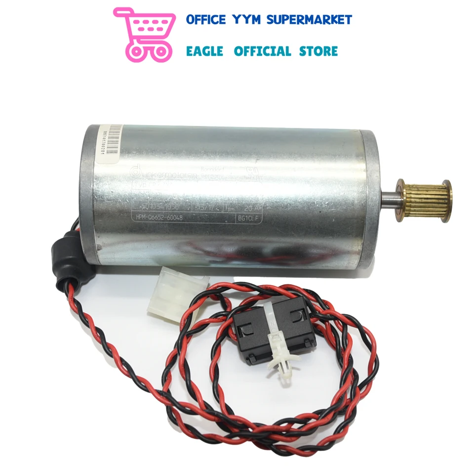 Pôvodná osi skenovania Motor Q6652-60128 Q6652-60048 pre HP latex 360 330 64 Časti servisnej tlačiarne skenovanie AXIS MOTOR MOTOR