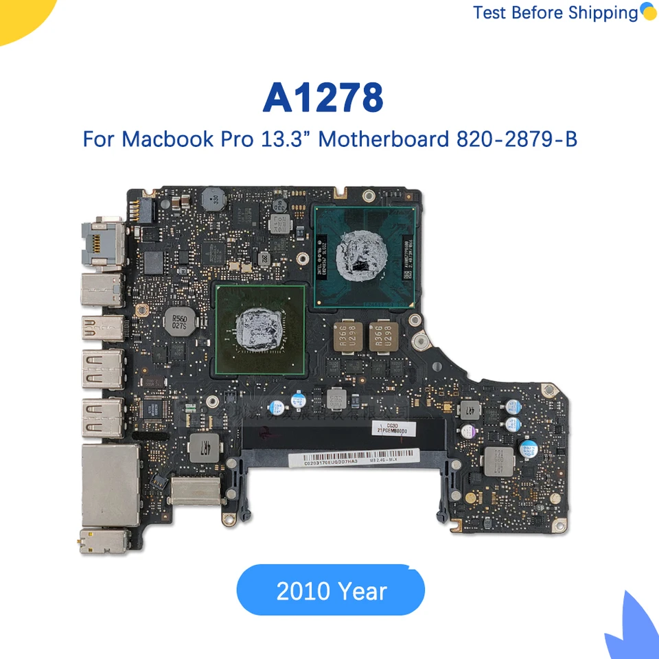 Pôvodná testovaná základná doska A1278 pre MacBook Pro 13 