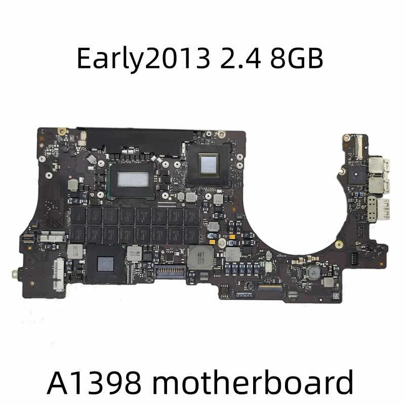 Pôvodná základná doska pre notebook pre MacBook Pro, Logic Board, Retina, A1398, Testovaná, 2012, 2013, 2014, 2015, 15 , 820-3332-A,