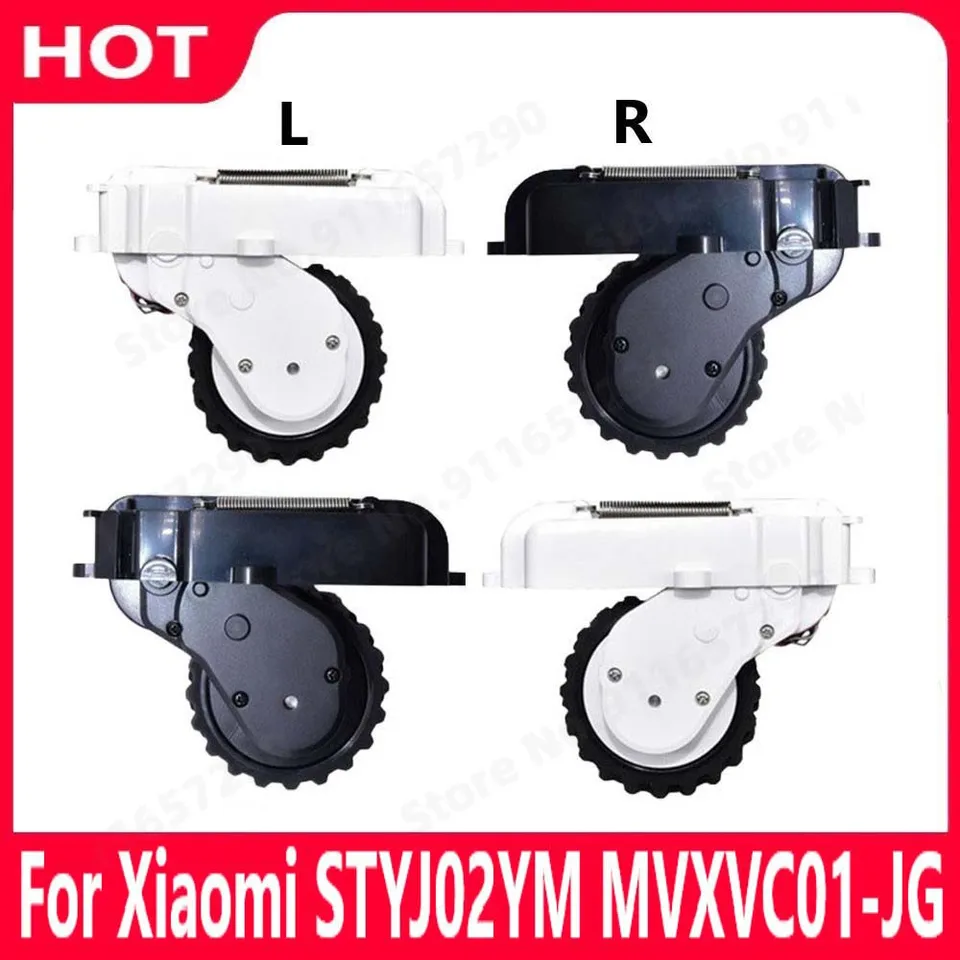 Pôvodné 100% ľavé pravé kolesá pre Viomi V2 Pro Parts Walking Wheel Xiaomi Mijia Robot Stytj02ym vysávač