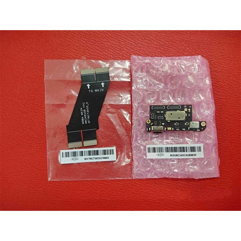 Pôvodné nové pre spoločnosť Lenovo Legion Pro L79031 Mikrofón USB zástrčka SIM SIM rýchle nabíjacie nabíjacie doska