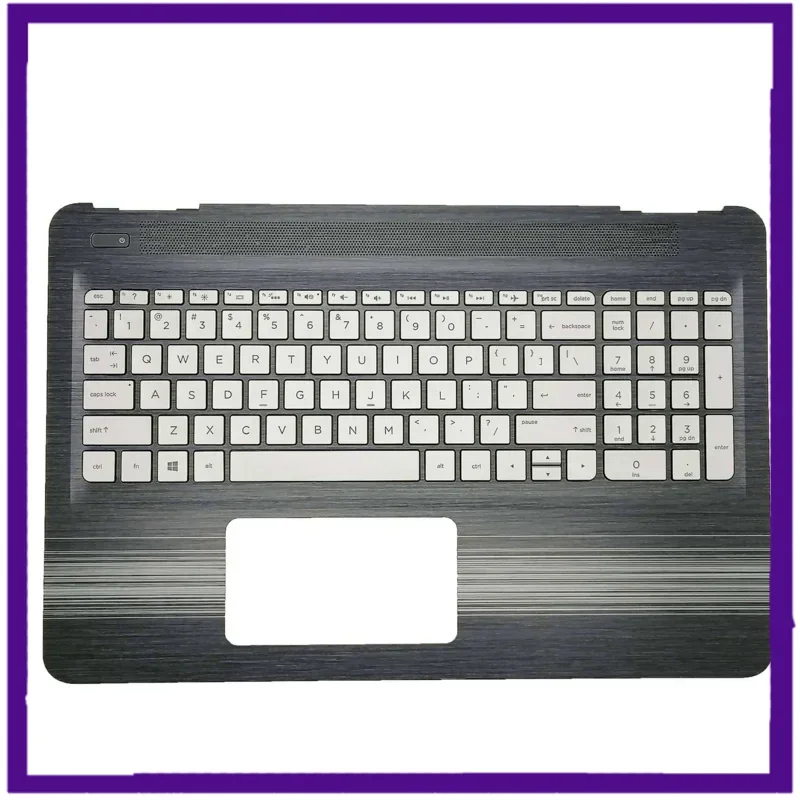 Pôvodné nové puzdro na notebook Palmrest pre HP Pavilion 15-BC 15-Bo TPN-Q173 Palmrest Horný kryt s podsvietenkou klávesnice 858971-001